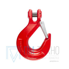 Крюк с вилочным креплением и защелкой TOR 
г/п 21,2 тн (W)