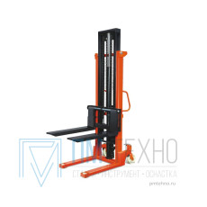 Штабелер гидравлический 1,0 т 2,0 м TOR CTY-EH с раздвижными вилами уценённый