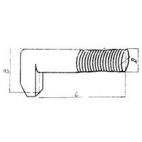Болт Г-образный М8х1,25х 30х14мм