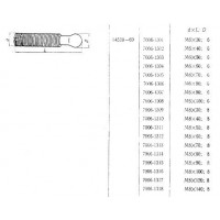 Винт с шаровой головкой М8х1,25х140 (7006-1318) ГОСТ 14539-69