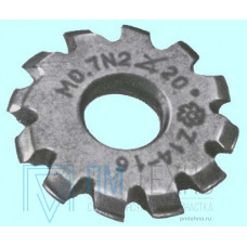 Фреза m 1,25 №1 50х16х5,0 Р18 20 град, Z=14