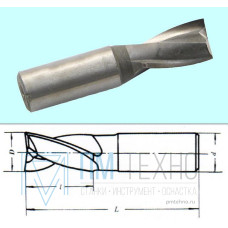 Фреза Шпоночная d 7,0х15х50 ц/х Р6М5