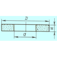 Круг ПП 300х 40х127 64С 40 СМ2  (GC F46 L) (ВАЗ)