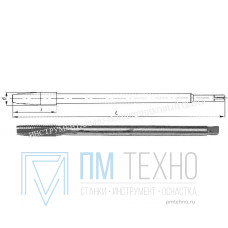 Метчик Гаечный М18 х 1,0 Р6М5 (без маркировки марки стали)