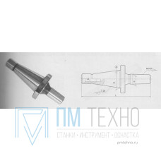 Оправка 7:24 -50 / В16 на внутренний конус сверлильного патрона (на расточ. и фрезер. станки), хв-к ГОСТ 25827 исп.1