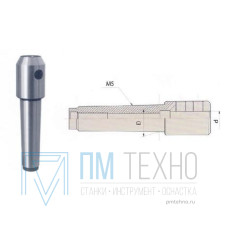 Патрон Фрезерный с хвостовиком КМ2 (М10х1,5) для крепления инструмента с ц/хв d12мм (TY05A-6) 