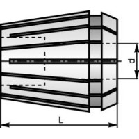 Цанга d 4,0  ER32  L40мм  DIN 6499 