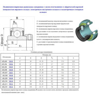 Подшипник UEL209 (780209 по ГОСТ 24580-81) 