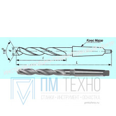 Сверло d 18,75  к/х Р18 