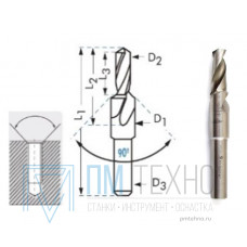 Сверло М 5 (D5,5 и d4,2)  90° ц/х Р6АМ5 